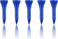 Wooden Golf Tees 3-1/4", 2-3/4", 1-1/2" Available,100 Count (Natural Color, White, Black, Blue, Red, Pink)