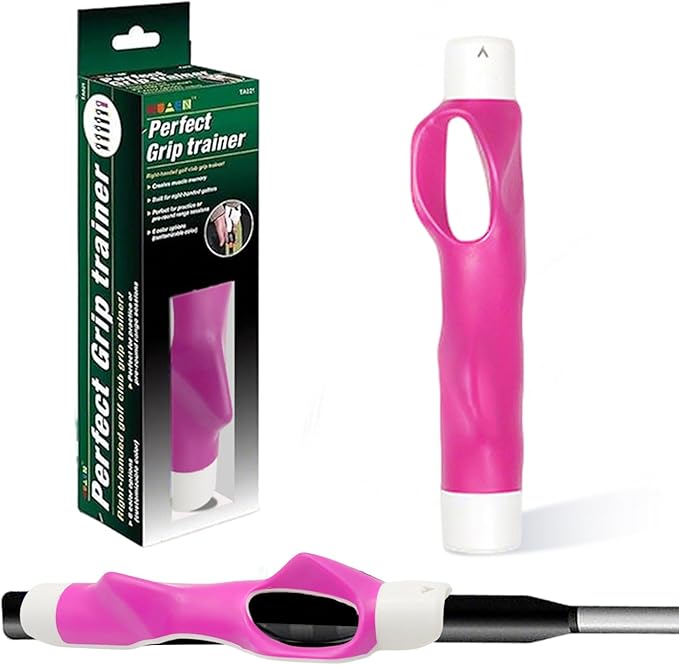 Golf Grip Trainer, Golf Training Grip, Golf Club Grips, Grip Trainer, Golf Grip, Attachment For Improved Hand Positioning On Golf Club