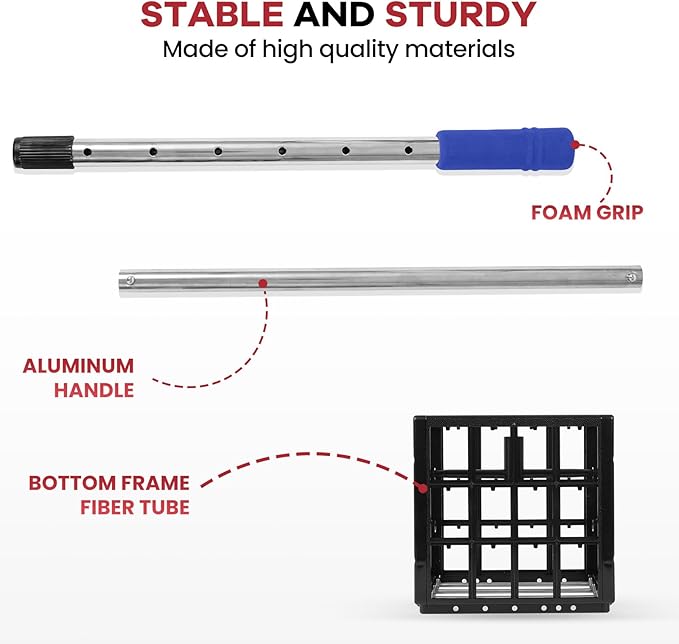 Large-Capacity Golf Ball Retriever Picker Grabber Tool Collector