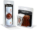 Team Golf NCAA Logo Imprinted Golf Balls (3 Count) & 2-3/4" Regulation Golf Tees (50 Count), Multi Colored