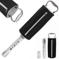 HOW TRUE Shag Bag for Golf Balls, Golf Ball Retriever with Detachable Aluminum Alloy Tube, Golf Shag Bags, Hold up to 70 Balls