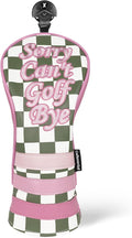 Craftsman Golf Club Cover Golf Head Cover for Driver Fairway Hybrid/Utility Woods Headcover Set Putter Head Cover for Mallet Blade DF3