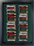 Eureka Golf Pencil Display Case | Holds 64 Round or Hexagonal Golf Pencils | Black/Green | Made in The USA