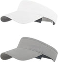 Sun Visor Hat Breathable Visors Sport Golf Visor Adjustable Velcro Sun Cap UV Performance Hats for Women Men