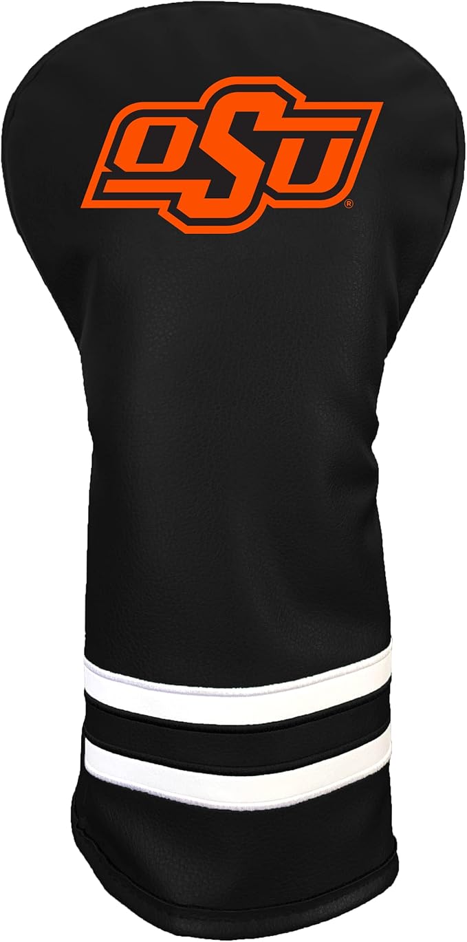Team Golf NCAA Vintage Driver Golf Club Headcover (Printed), Form Fitting Design, Retro Design with Fleece Lining for Extra Club Protection