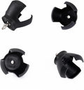 Golf Ball Retriever,3-Prong Golf Ball Retriever Grabber Golf Ball Grabber Golf Sucker Accessories for Putters and Golfer(4 Pack)