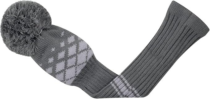 Scott Edward Knit Golf Head Covers for Woods Set of 3 Fits Well Driver(460cc) Fairway Wood and Hybrid(UT) The Perfect Change for Golf Bag