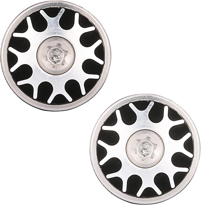 NA 2pcs Black Golf Weights for Odyssey Stroke Lab, O-Works, White Hot OG Putters 5g 10g 15g 20g 25g 30g 35g for Choice