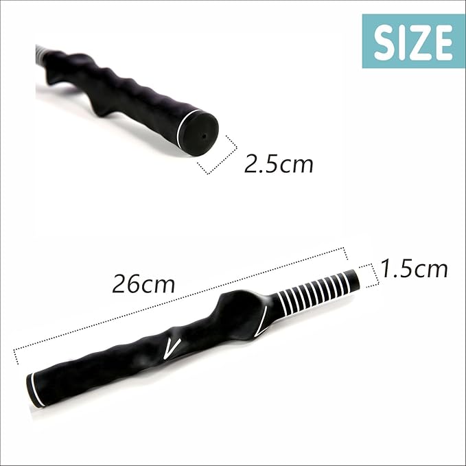 2Pcs Right-Handed Golf Grip Trainer – Golf Grip Training Aid for Beginners, Women & Kids – Essential Grip Trainer Golf Kit to Master Correct Grip Posture and Improve Swing