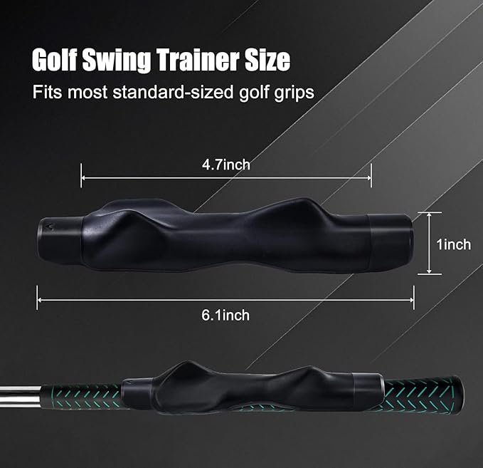 Golf Grip Trainer Swing,Grip Trainer Golf Training Equipment,Golf Grip Trainer Right Hand,Golf Training Aid to Help Train Correct Hand Position