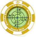 SlopeMaster ProGreen Reader - Golf Ball Marker with High Precision Green Reading Aid Golf Accessories for Men Women