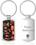 Personalized Custom Keychain with Picture - Double Sided Engraving Photo Text Customized Key Chains for Men Boyfriend