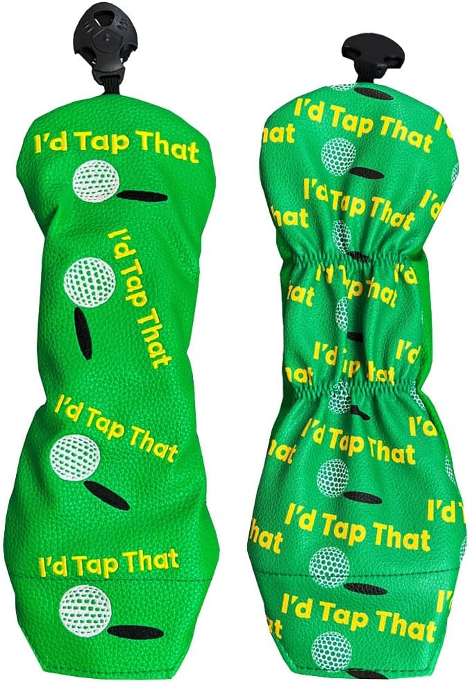 Giggle Golf Utility/Hybrid Head Cover, Colorful Club Covers for Men & Women