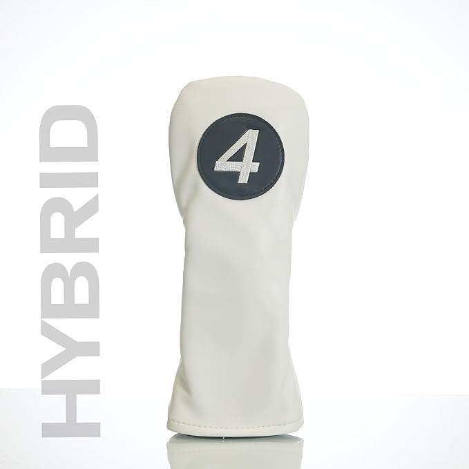 Single Headcover, Easy Slip-On Easy-Off Golf Club Head Cover, Fleece Lined Interior, Water Resistant and Durable Shell, Individual Retail Pack