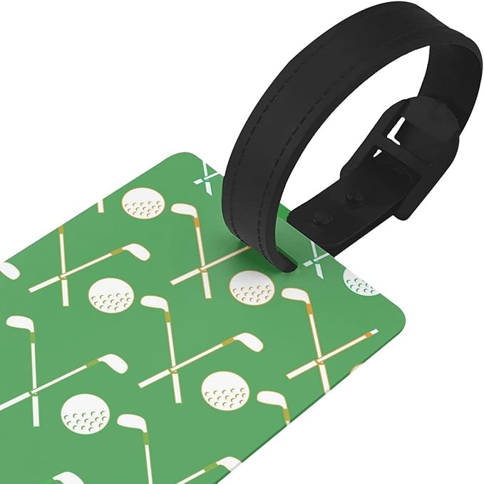 Golf Luggage Tag Suitcase Identify Labels Personalized Travel Bag Tag 2.5X4.1Inch