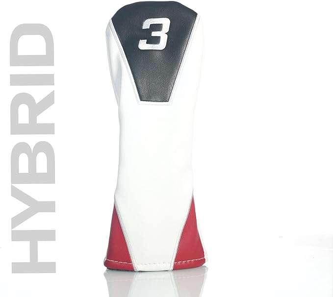 Single Headcover, Easy Slip-On Easy-Off Golf Club Headcover, Fleece Lined Interior, Water Resistant and Durable Shell, Individual Retail Sport Pack