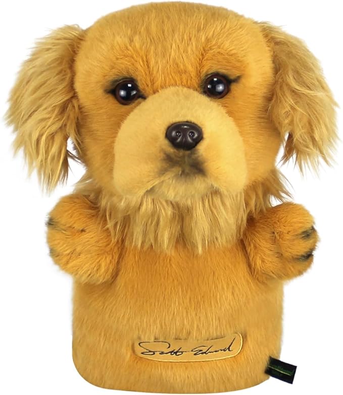 Scott Edward Golf Club Cover Fit Well for Driver or Fairway Wood Golf Club, Funny Cute Animal Design Soft Functional Golf Headcover Stylish Protection for Your Clubs for Men and Women