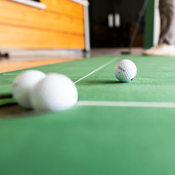 SIG LITE Putting Green - Professional-Grade, Indoor Practice Putting Mat - Realistic Feel - Easy Storage