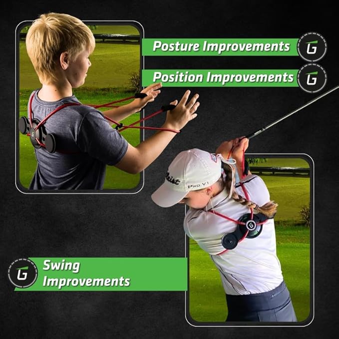 Golf Swing Performance Trainer Aid | Golf Swing Trainer Trusted by PGA Coaches | Backed by 30 Years Research | Elevate Your Golf Training | Enhance Strength, Stability, Rotation & Posture