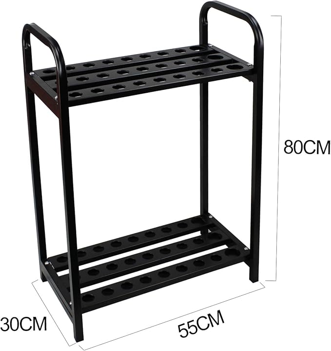 Crestgolf Acrylic Golf Club Organizers Golf Club Display Golf Putter Rack (27-hole)