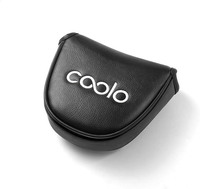 COOLO Low Torque Golf Putter, Provide Greater Stability and Less Face Twisting, Blade/Mallet/Heavy/Center Shafted/Counter Balanced Putter, Oversized Grip, Right & Left