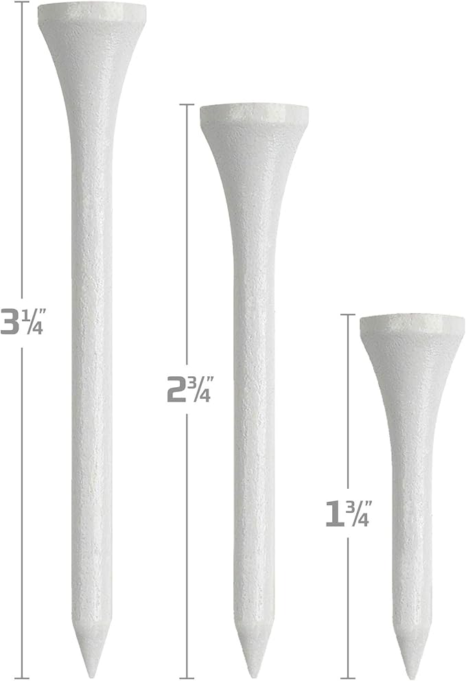 Izzo Wood Golf Tees (200 Pack)