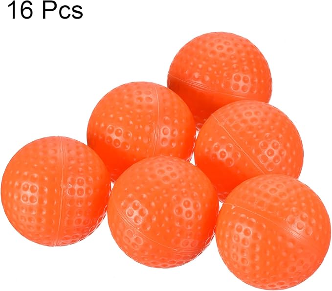 PATIKIL Golf Practice Balls, Hollow Flight Training for Indoor Swing Practice