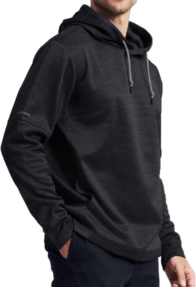 Hoodies for Men Golf Fleece Hooded Sweatshirts Dry Fit Athletic Lightweight Casual Midlayer Mens Hoodies Pullover