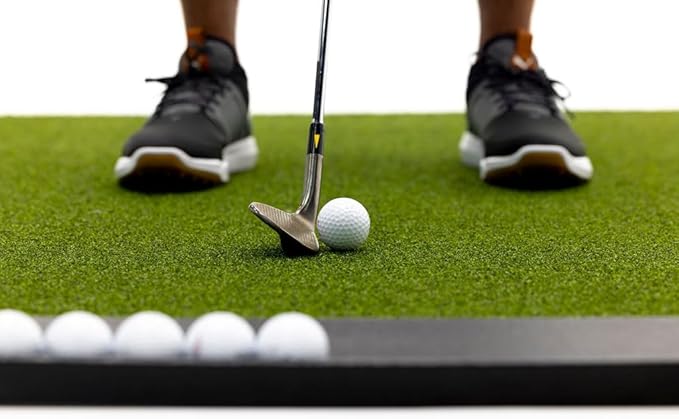 Dura-Pro Premium Turf Indoor/Outdoor Golf Mat. Bonus Tray + 3 Tees