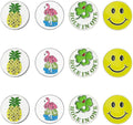 Golf Ball Markers Assorted Patterns Value Pack of 12 Golf Gifts, Golf Cap Clips and Divot Repair Tools Partner Accessories Sets for Men Women Golfer