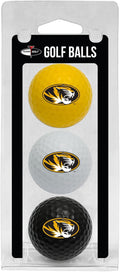 Team Golf NCAA Regulation Size Golf Balls, 3 Pack, Full Color Durable Team Imprint