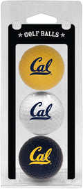 Team Golf NCAA Regulation Size Golf Balls, 3 Pack, Full Color Durable Team Imprint