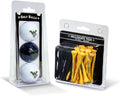Team Golf NCAA Logo Imprinted Golf Balls (3 Count) & 2-3/4" Regulation Golf Tees (50 Count), Multi Colored