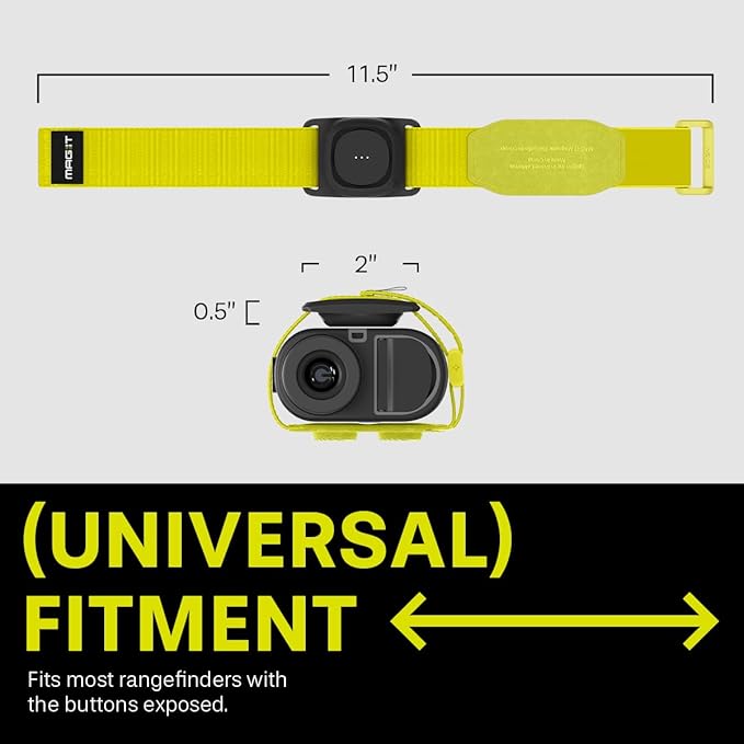 Spigen MAG-iT Magnetic Golf Rangefinder Strap Designed for AirTag/TagMe Tracker and GPS for Golf Cart