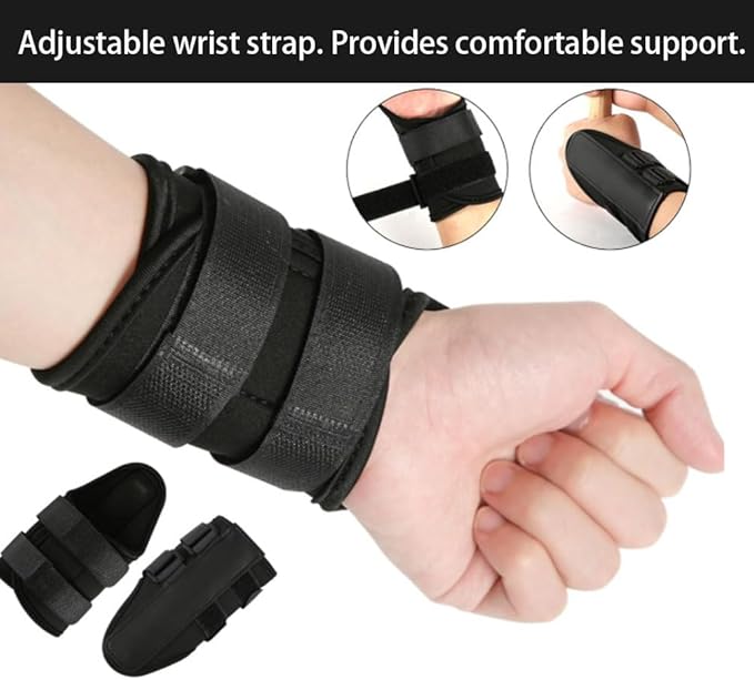 2 Pack Golf Swing Training Aid with Arm Band and Wrist Strap, Black Golf Training Kit for Muscle Memory Development, Wrist Angle Correction, Beginner Golfers Practice Equipment