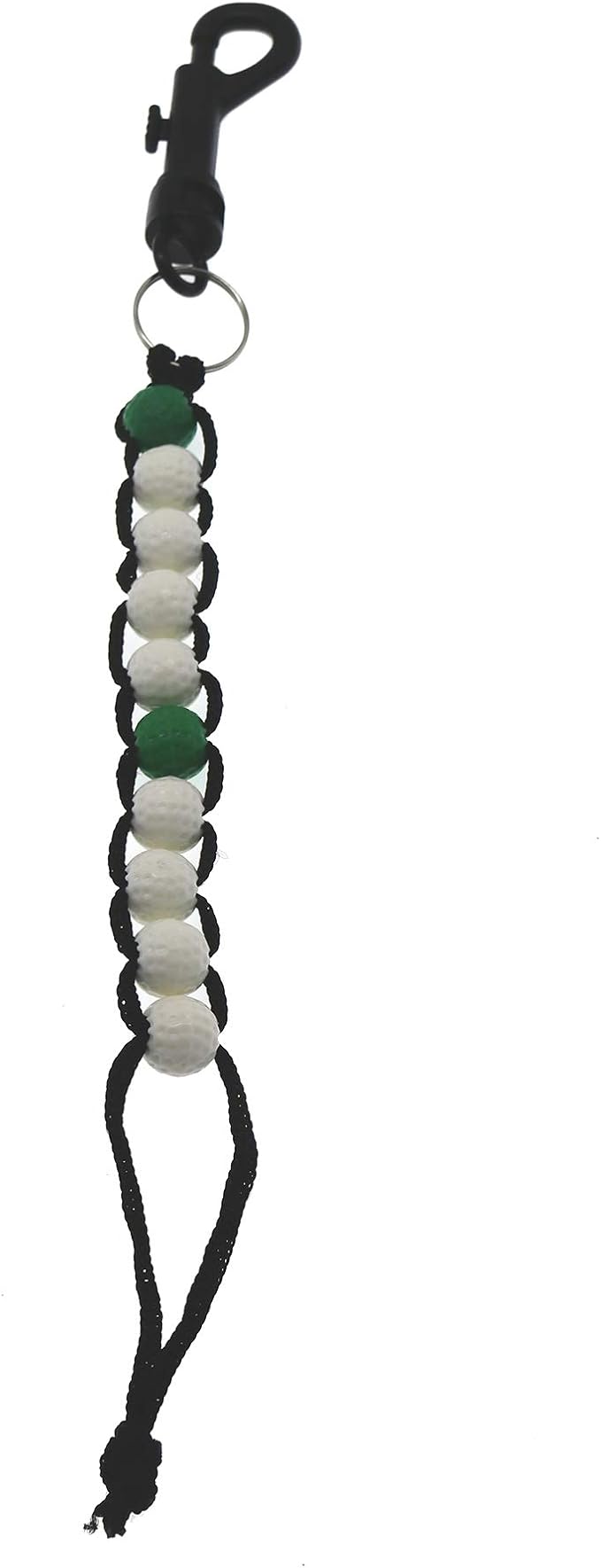 2pcs Golf Beads Score Counter Sports Stroke Score Count with Clip