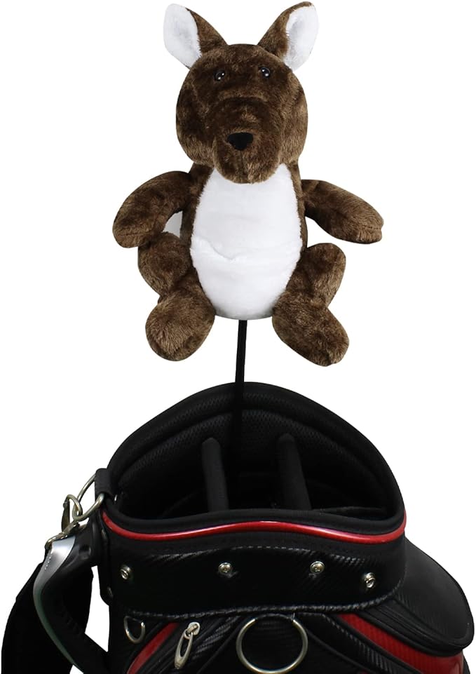 Scott Edward Golf Club Cover Fit Well for Driver or Fairway Wood Golf Club, Funny Cute Animal Design Soft Functional Golf Headcover Stylish Protection for Your Clubs for Men and Women