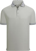 Alex Vando Mens Golf Shirts Moisture Wicking Quick-Dry Short Sleeve Fashion Designed Polo Shirts for Men