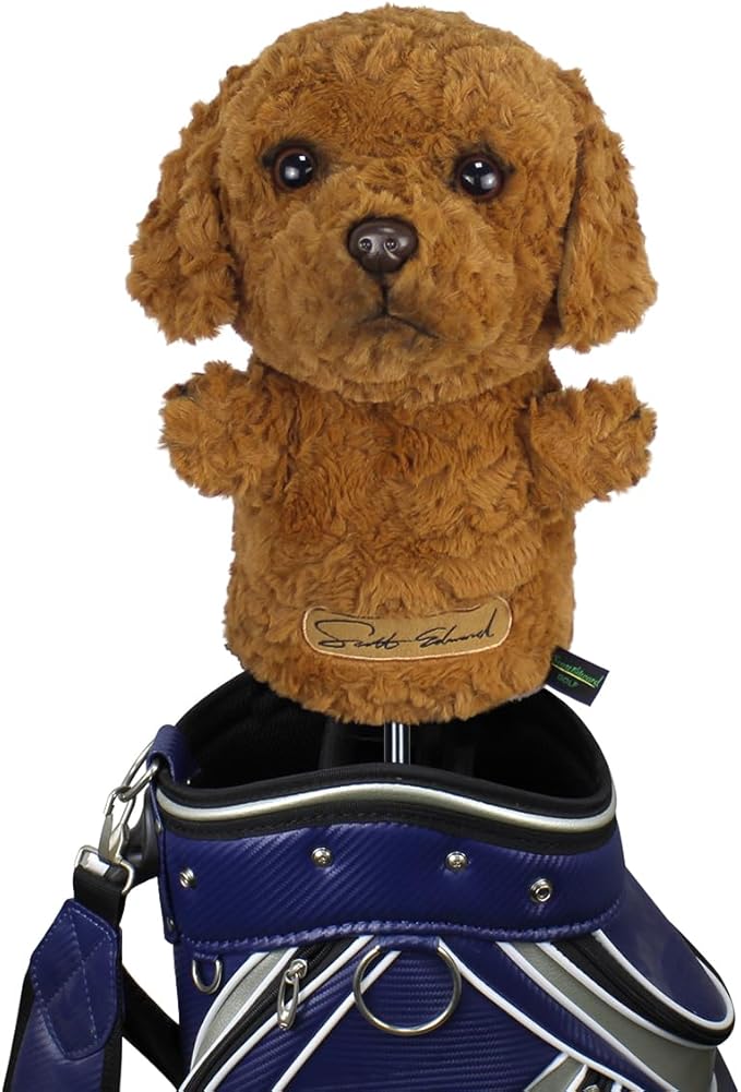 Scott Edward Golf Club Cover Fit Well for Driver or Fairway Wood Golf Club, Funny Cute Animal Design Soft Functional Golf Headcover Stylish Protection for Your Clubs for Men and Women