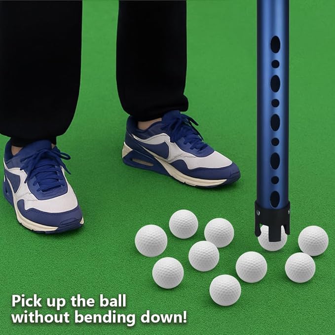 Golf Ball Retriever, Aluminum Golf Ball Picker Upper Tube