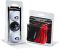 Team Golf NCAA Logo Imprinted Golf Balls (3 Count) & 2-3/4" Regulation Golf Tees (50 Count), Multi Colored