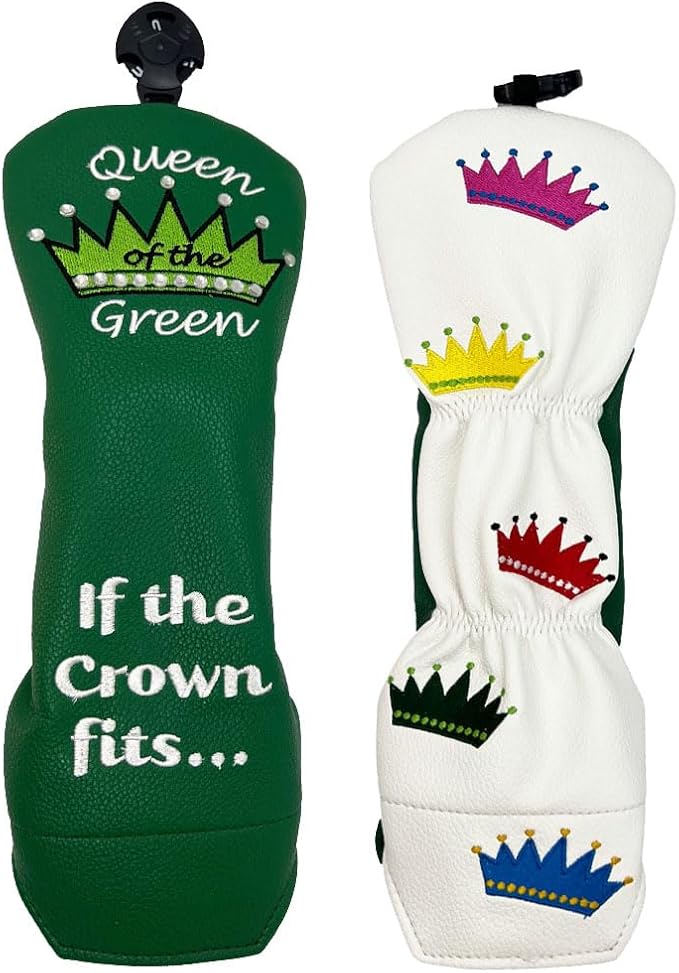 Giggle Golf Utility/Hybrid Head Cover, Colorful Club Covers for Men & Women