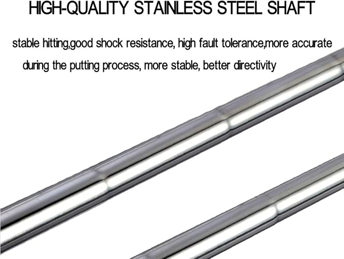 Junior Golf Putter Stainless Steel Kids Putter Right Handed 3 Sizes to Choose Freely for Kids Ages 3-5 6-8 9-12