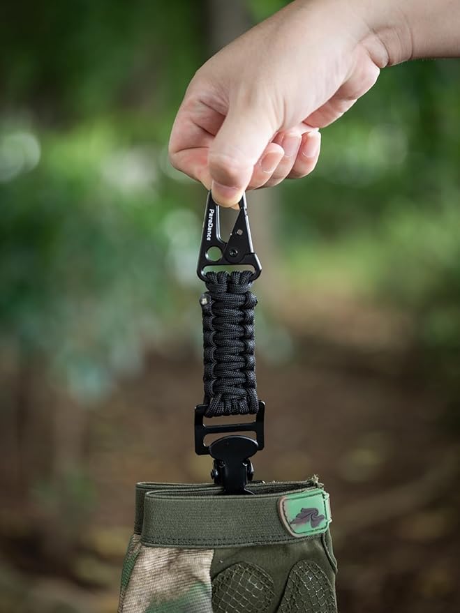 Tactical Glove Clips Work Glove Holders Strap w/Metal Alligator for Duty Belt Backpack Camping Hiking Construction