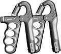 Grip Strength Trainer, 5-100KG (11-220 LB) Adjustable Resistance Forearm Hand Gripper Strengthener with Counter, Hand Wrist Exercise Workout Equipment for Home/Office Gym