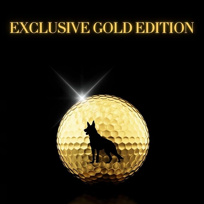 German Shepherd Gifts Golf Balls Set, Golf Gifts, Cool Accessories for Golfers, German Shepherd Dog Gifts for Golf Lovers, Perfect for Christmas & Birthday