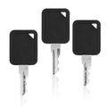 3 Pack Club Car Replacement Golf Cart Key 1A,1B and 1C