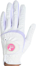 Women’s Form Fit Golf Glove – Lightweight, Flexible & Stylish with Leather Palm Patch – Soft Flex Comfort – Right or Left Hand