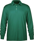 NAVISKIN Men's Polo Shirts Long Sleeve Golf Shirts with Collar UPF 50 SPF Shirt for Men Quick Dry Moisture Wicking