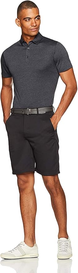 Amazon Essentials mens Slim-Fit Quick Dry Tech Stretch Lightweight Golf Polo Shirt